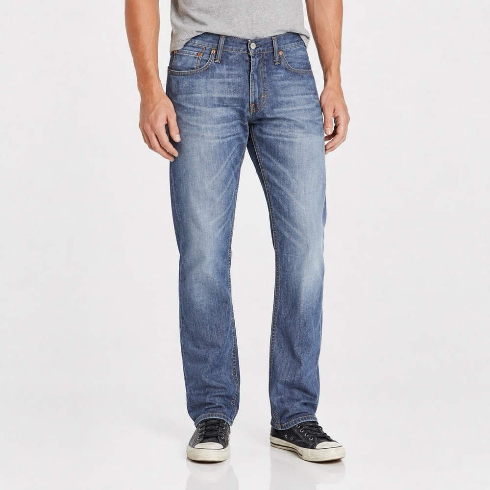 Levi's 514 Men's Jeans 40x30 Slim Straight Medium Wash Blue Denim Cotton Hipster